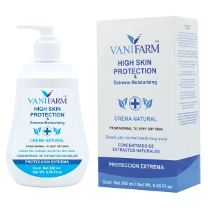 VANIFARM HIGH SKIN PROTECTION PRODUCTO Y CAJA