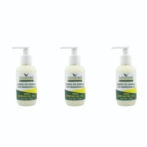 PAQUETE DE 3 PIEZAS VANIFARM SUERO AFTER SUN DE SABILA CON MANZANILLA PARA DESPUES DEL SOL 130ML