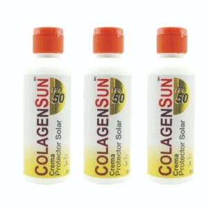 PAQUETE DE 3 PIEZAS COLAGENSUN Protector Solar FPS50 120ml