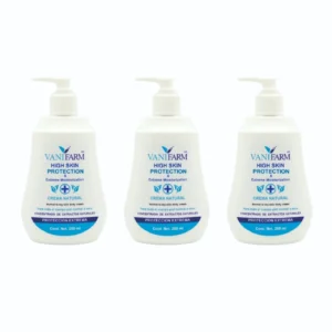 PAQUETE DE 3 PIEZAS VANIFARM HIGH SKIN PROTECTION HIDRATACION EXTREMA 250ML