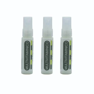 PAQUETE DE 3 PIEZAS MULTIVITAMINICO VITAMINAS A, C, D, E, B5, K Y ACIDO HIALURONICO 30ML