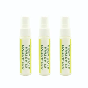 AQUETE DE 3 PIEZAS COLAGENO ELASTINA ALOE VERA 30ML